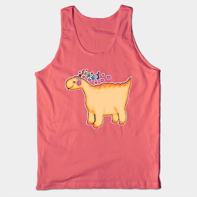 🌈Melody🦕 Tank Top by Patchwork Bird